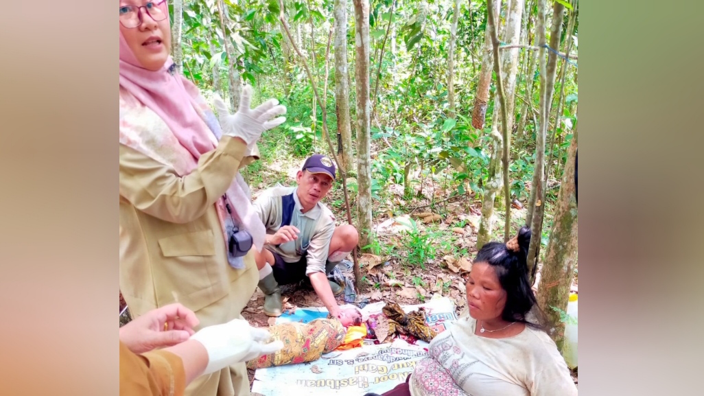 Cerita Ibu di Musi Rawas yang Melahirkan di Tengah Kebun Karet, untung Ada Polisi