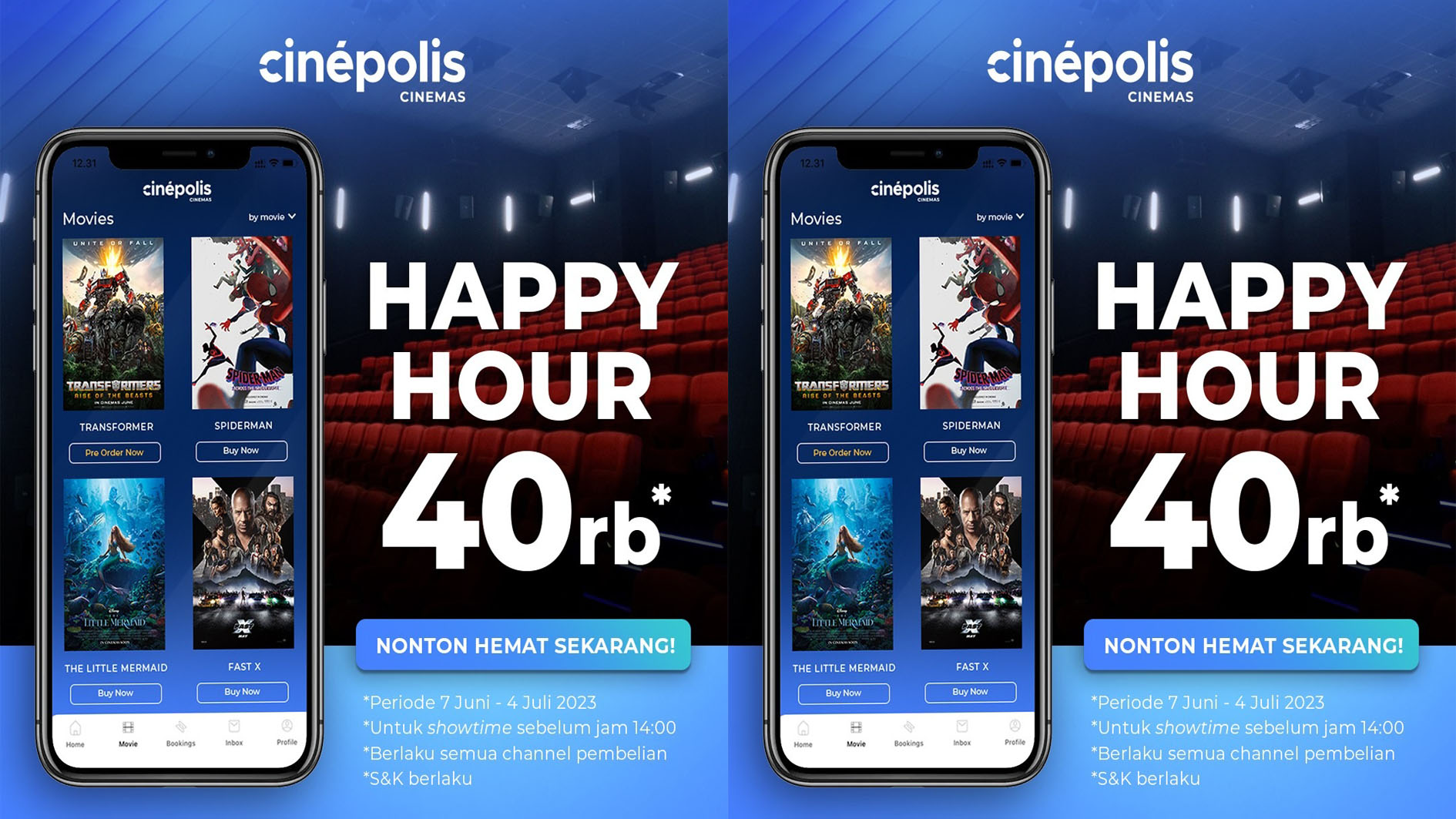 Nonton Hemat di Cinepolis Lippo Plaza Lubuklinggau