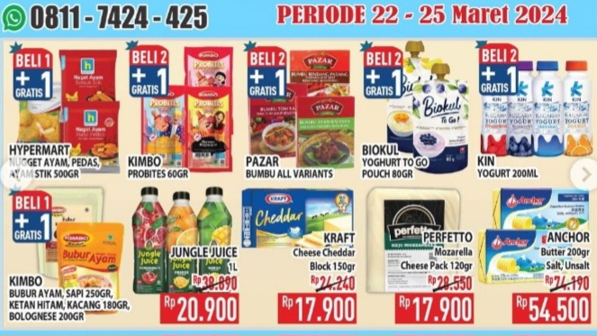 Daftar Diskon Produk Minuman Fresh Bulan Ramadan di Hypermart,  Periode 22 Sampai 25 Maret 2024