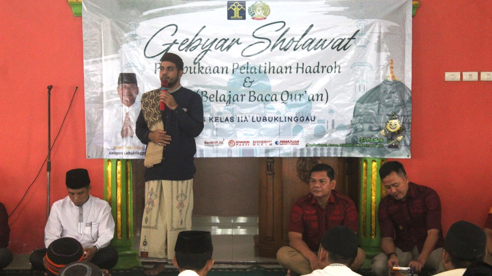 Maksimalkan Pembinaan Kerohanian, Lapas Kelas IIA Lubuk Linggau Buka Pelatihan Hadroh dan Baca Tulis Quran