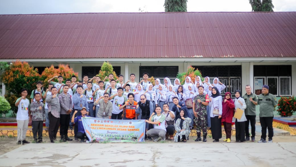 Peduli Lingkungan Hidup, Medco E&P Indonesia Bersama Karang Taruna BTS Ulu Gelar Seminar di SMAN Bangun Jaya