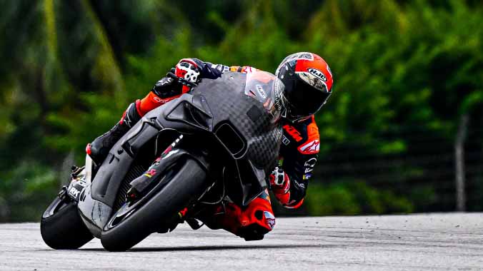 Tes Shakedown MotoGP Sepang Hari Kedua: Diguyur Hujan, Yamaha Tercepat Lagi