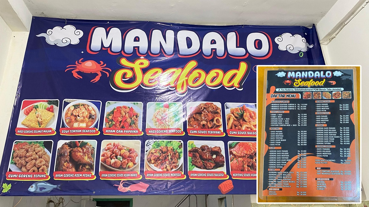 Wajib Mampir! Mandalo Seafood Lubuk Linggau, Sajikan Makanan Laut Murah dan Enak, Mulai Rp25 Ribu