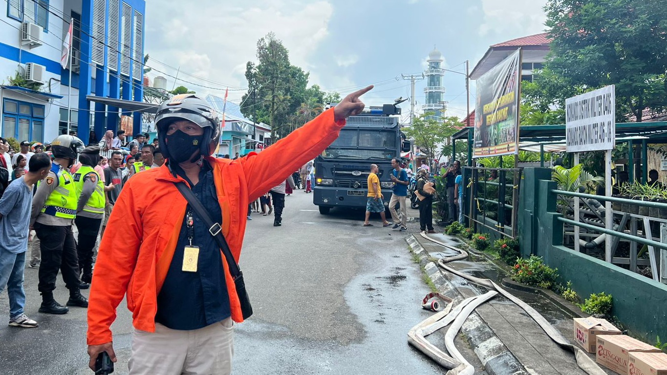 Kebakaran Belakang Koramil Lubuk Linggau, 200 Sepeda Terbakar, Soal Penyebab dan Kerugian Ini Kata Polisi