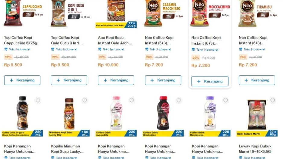 Inilah Diskon 28 Produk Kopi Sachet di Indomaret, Pas Buat Malam Tahun Baru 2024