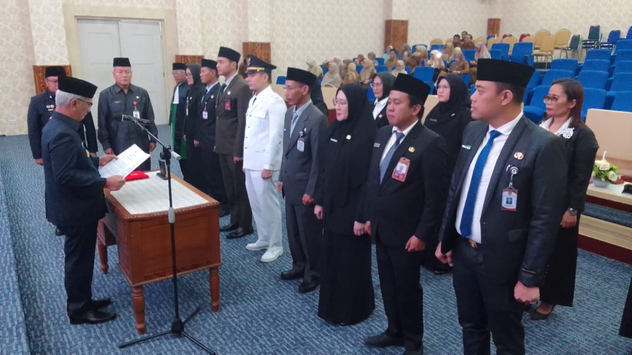 Daftar Nama Pejabat Kabinet Linggau Juara Jilid 2 yang Dilantik Wawako