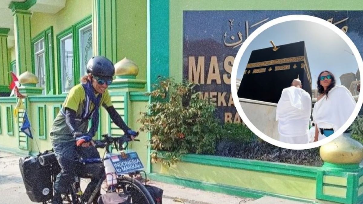 Waw Pemuda Lampung Tiba di Makkah dengan Sepeda: 7 Bulan Perjalanan, Begini Kisahnya