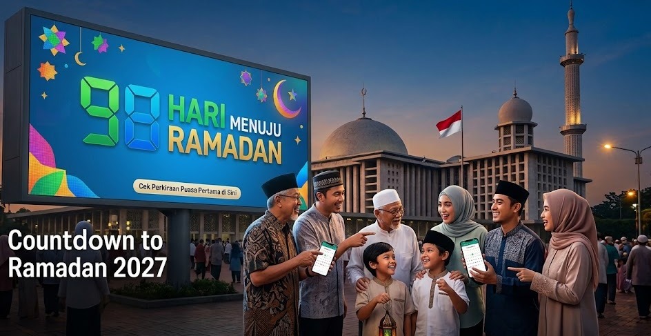Hitung Mundur Ramadan 2027: Cek Jadwal dan Perkiraan Puasa Pertama di Sini