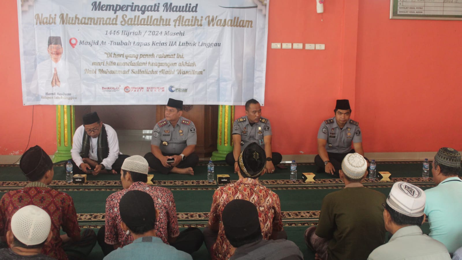 Lapas Lubuk Linggau Peringati Maulid Nabi Muhammad SAW 1446 Hijriah