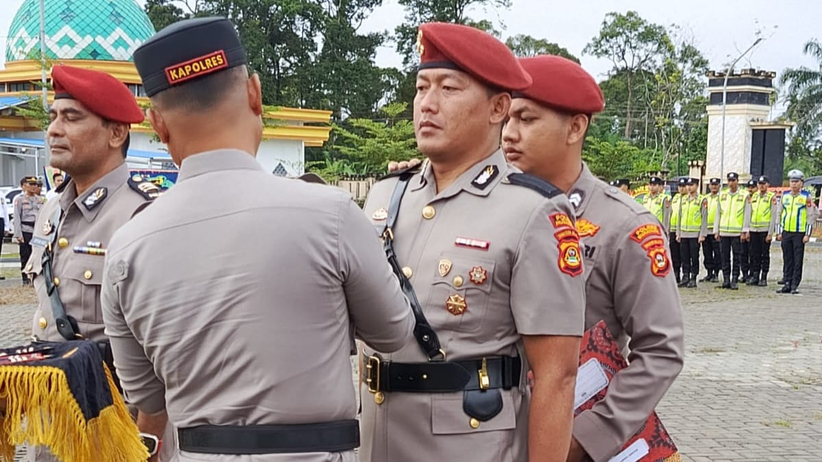 Kasat Reskrim dan Kasat Bimas Polres Musi Rawas Utara Dimutasi, Juga Kapolsek Karang Jaya