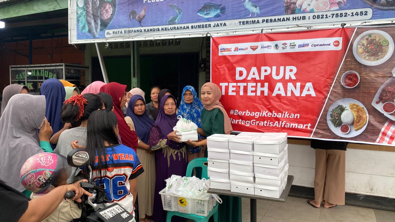 Tak Hanya Berbagi, Program Warteg Gratis Alfamart 2026 Dorong Produktivitas 102 Mitra UMKM