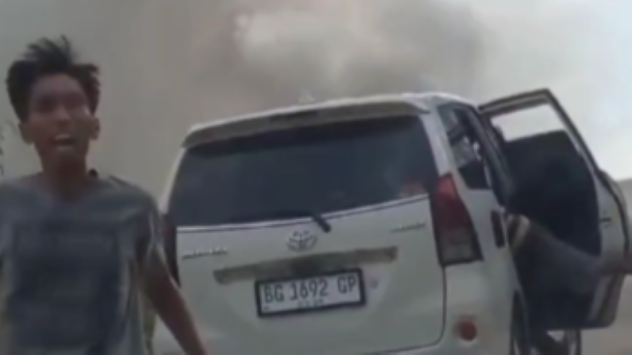 Mobil Pemudik Asal Tugumulyo Terbakar di Jalur Musi Rawas – PALI, ini yang Dilakukan Polisi
