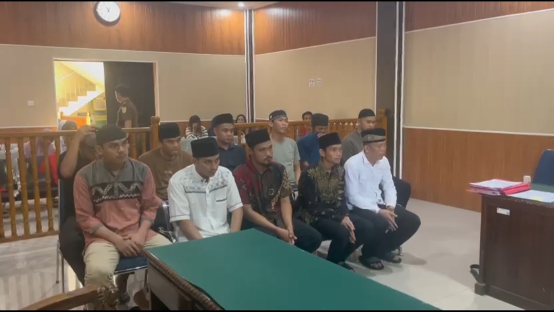 11 Pelaku Pengoplos BBM di Terawas Musi Rawas Divonis Lebih Rendah