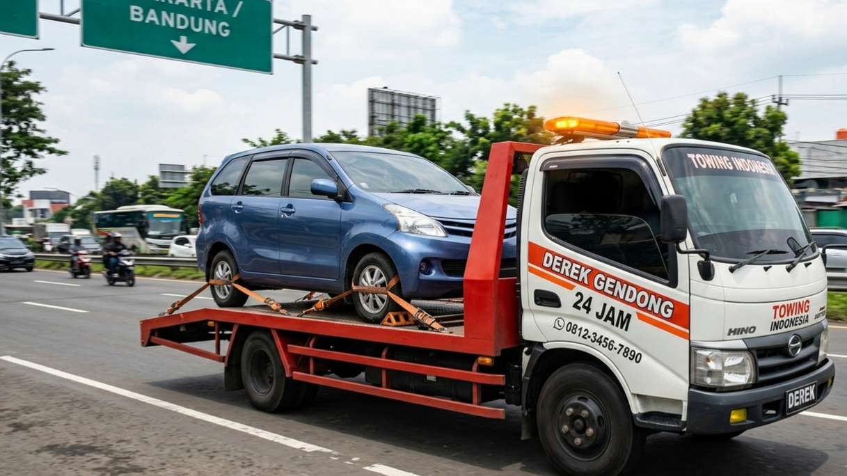 Mudik Lebaran Idul Fitri 2026: Daftar Harga dan Layanan Towing Gendong Mobil Listrik di Sumatera 