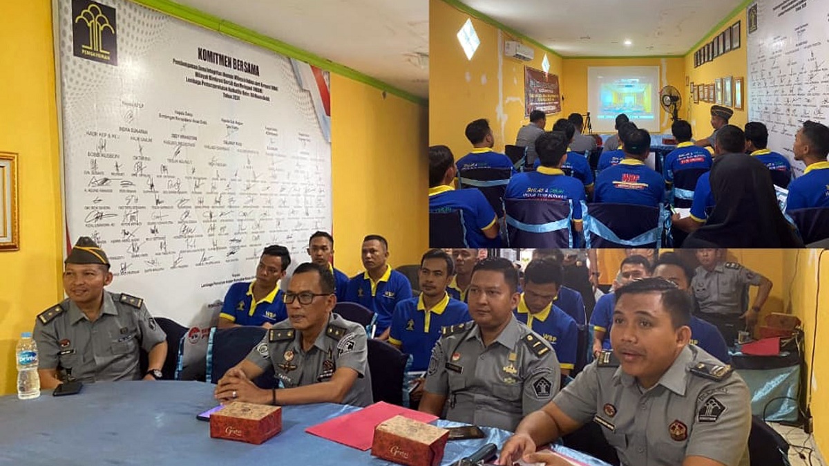 Lapas Narkotika Kelas IIA Muara Beliti Gelar Pelatihan Kader Kesehatan Bagi WBP