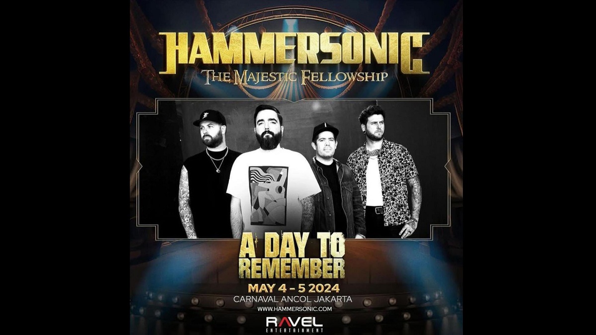 A Day To Remember Bakal Manggung di Hammersonic 2024, Simak Jadwal dan Tiketnya