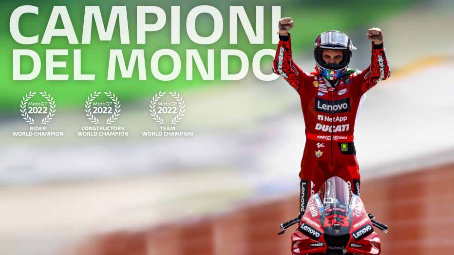 Ducati Sapu Bersih 9 Gelar di MotoGP 2022