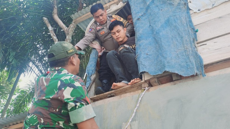 Pencuri di Posko KKN Selangit Musi Rawas Dijemput Lagi Tidur Siang Dalam Pondok, Begini Kronologisnya