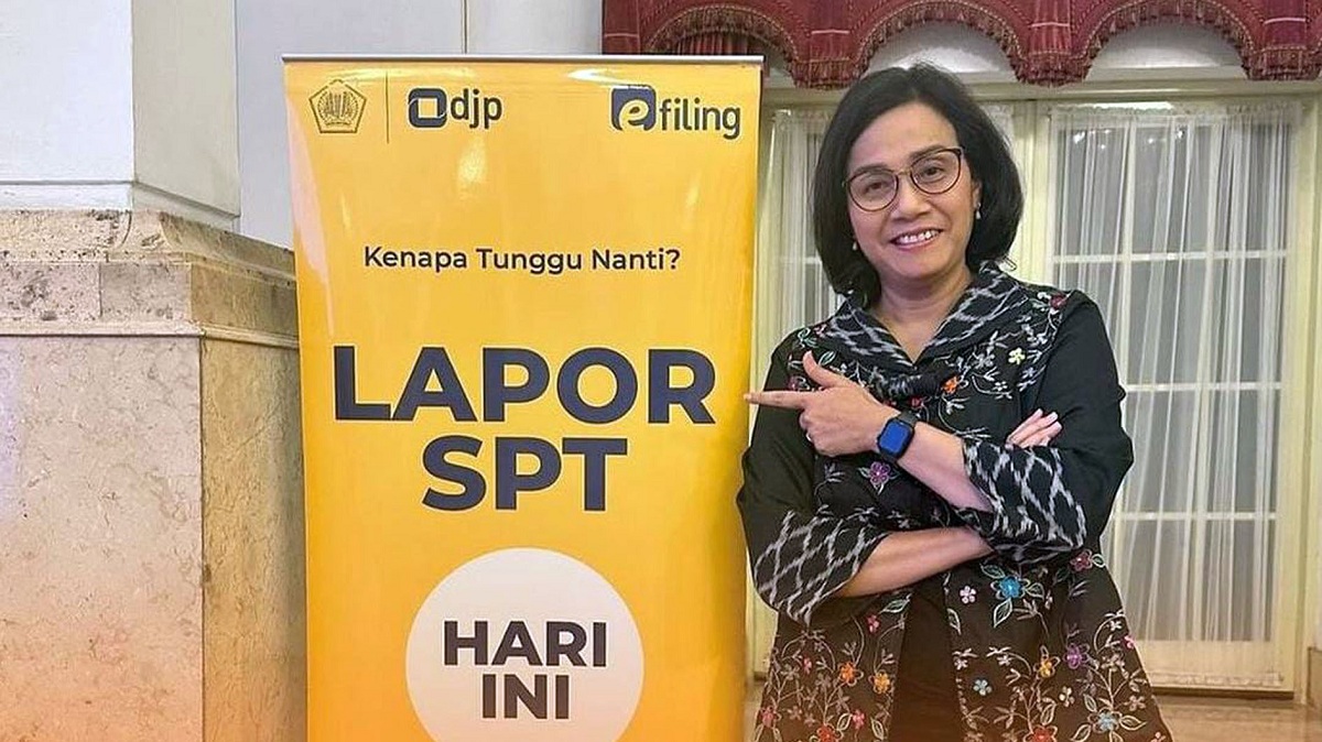 Merasa Senang, Jumlah Warga yang Lapor SPT Naik 7,32 Persen Tahun Ini, Sri Mulyani: Terima Kasih