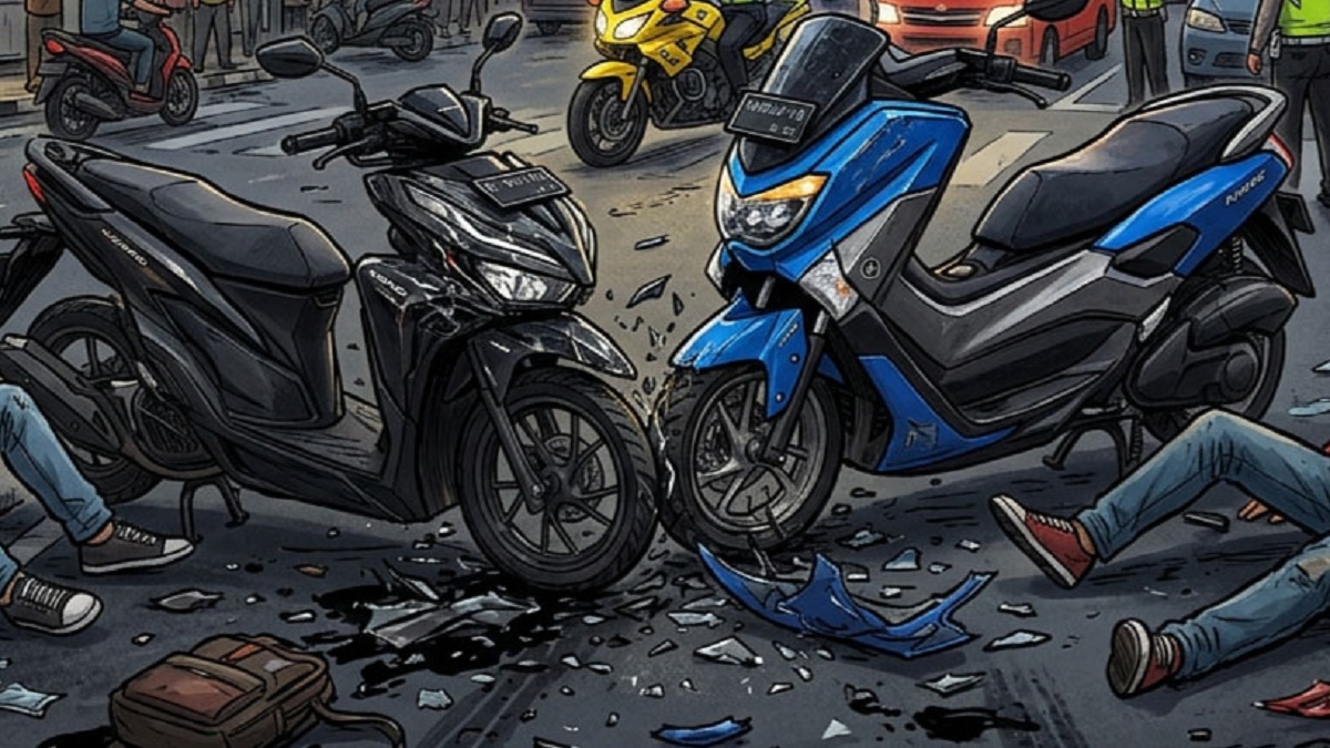 Waspada! 7 Ciri Motor Bekas Tabrak yang Patut Diperhatikan