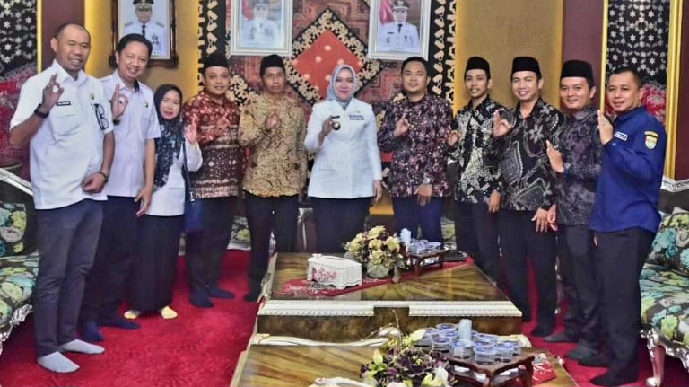 GP Ansor Musi Rawas Audiensi Dengan Bupati Hj Ratna Machmud, Rian Ardika: Pembangunan Sekarang Cukup Pesat