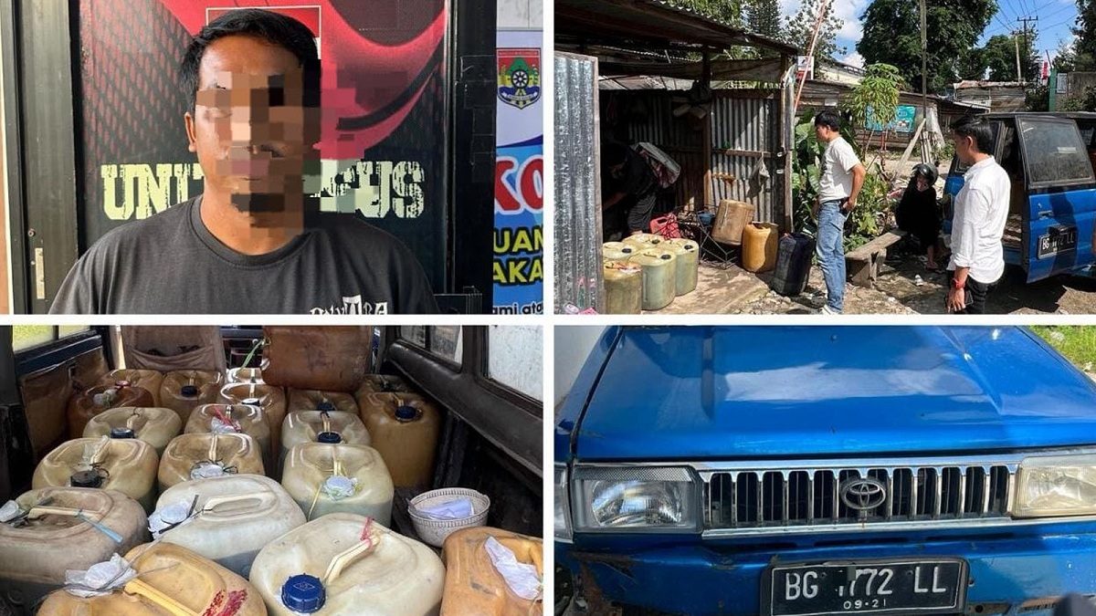 Modus Warga Lubuk Linggau Oplos Pertalite, Polisi Amankan 350 Liter BBM