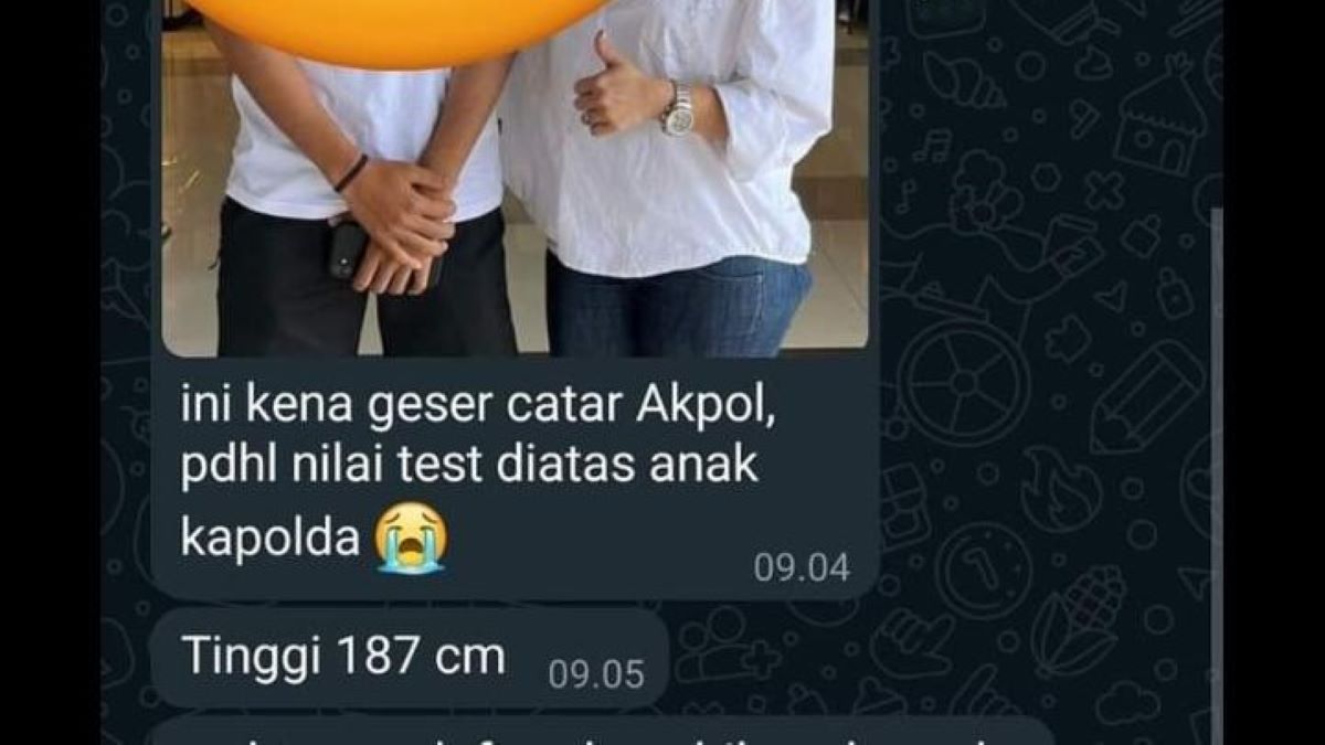 Viral, Anak Seorang Kapolda Lulus Calon Taruna Akpol Padahal Gagal Psikotes