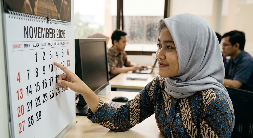 Apakah November 2026 Ada Jadwal Cuti Tanggal Merah dan Libur Nasional? Cek di Sini