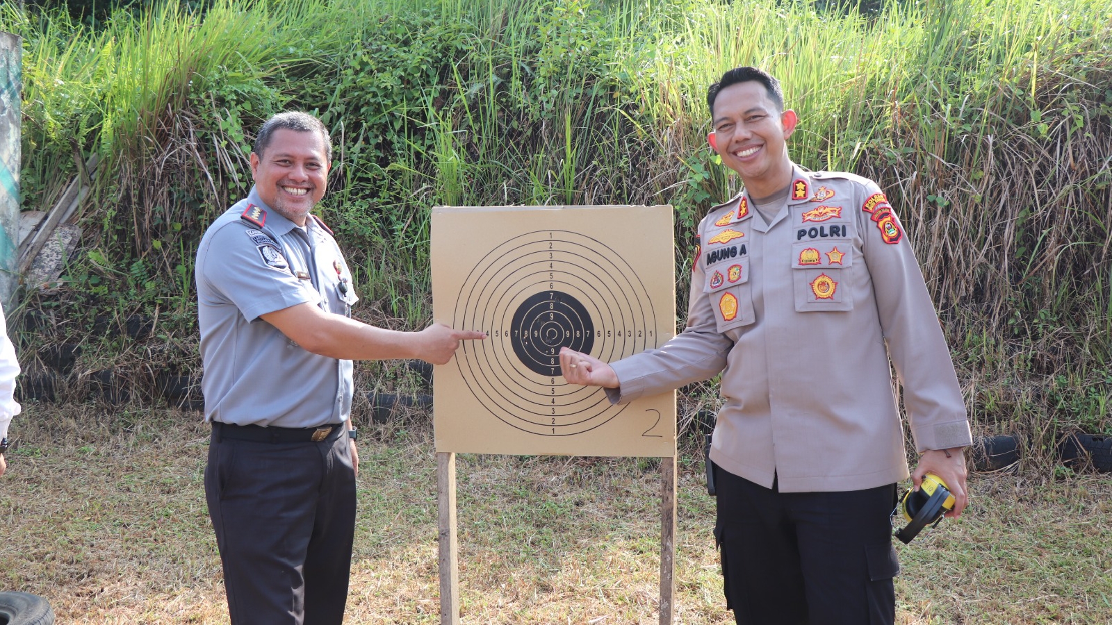 Kalapas Narkotika Muara Beliti Hadiri Pembukaan Lomba Menembak Center Fire Polres Musi Rawas
