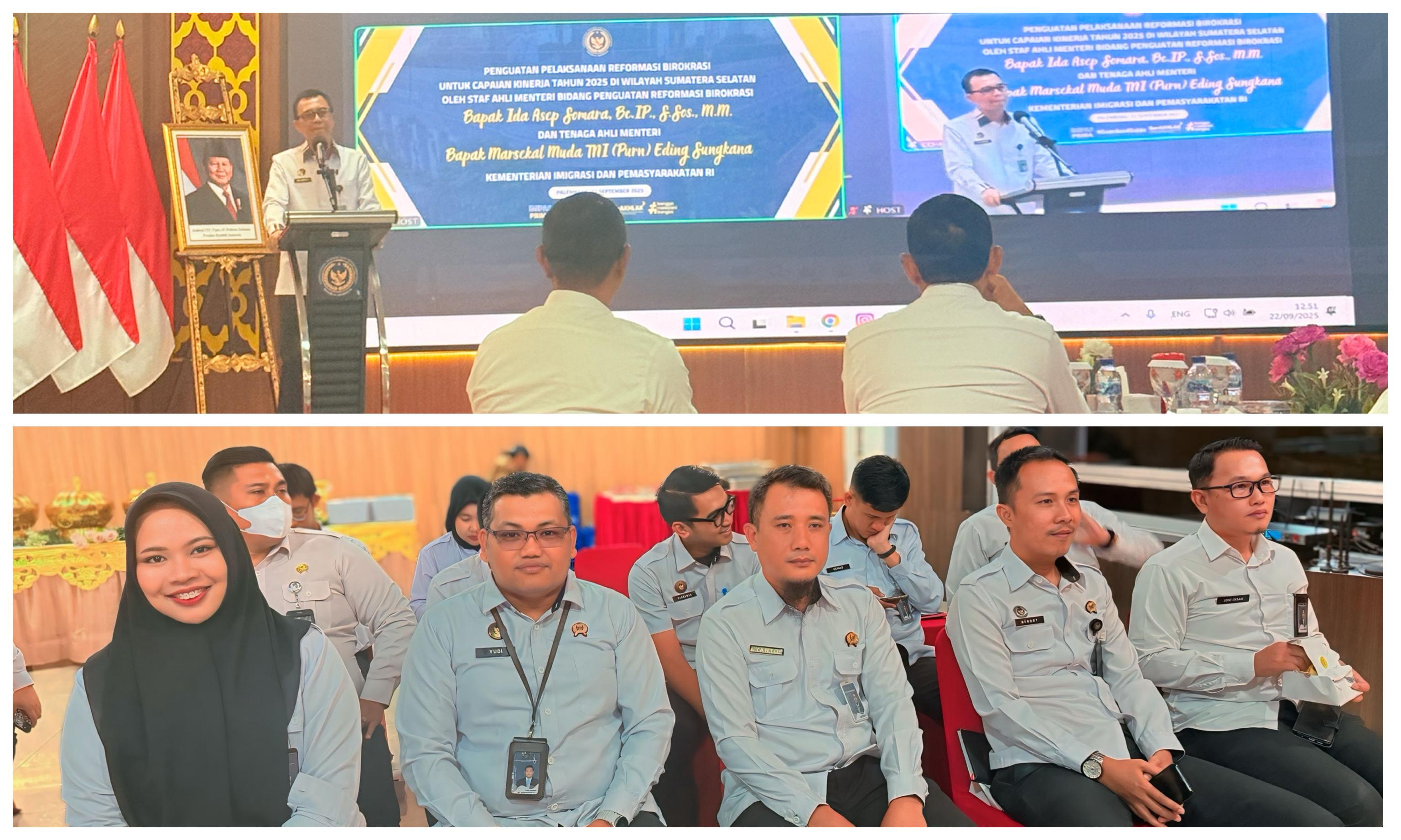 Bapas Muratara Ikuti Penguatan Reformasi Birokrasi Menuju Capaian Kinerja 2025