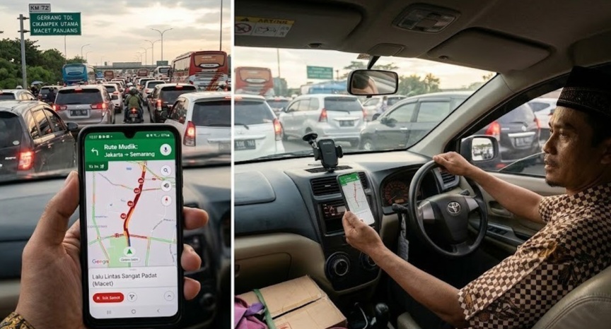 Penting, Ini 2 Cara Cek Jalan Macet saat Mudik Lebaran Idul Fitri 2026