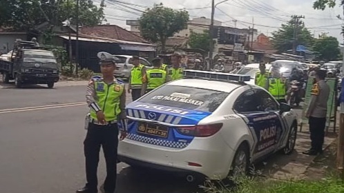 Libur Nasional Polisi Lubuk Linggau Tetap Kerja, Amankan Aksi Buruh Sesuai SOP