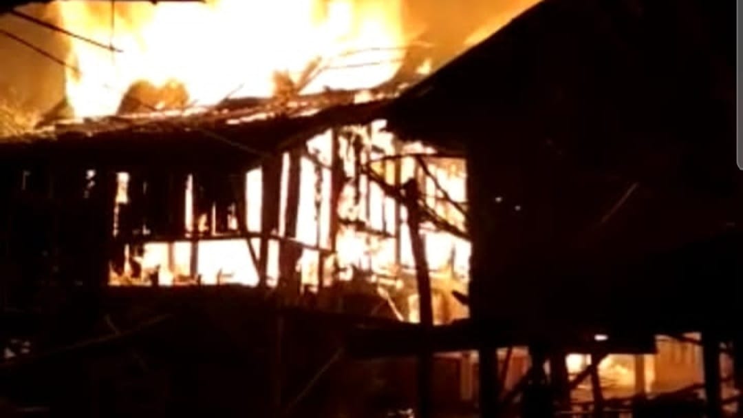Dua Rumah di Muratara Ludes Terbakar, Uang Rp 35 Juta tak Bisa Diselamatkan