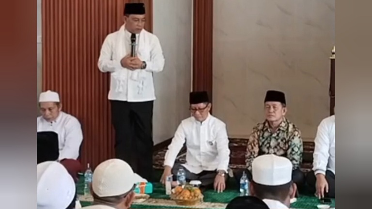 Bupati Muratara Resmikan Masjid H Asnawi Nibung, Dibangun Dana Pribadi Rp6,4 Miliar