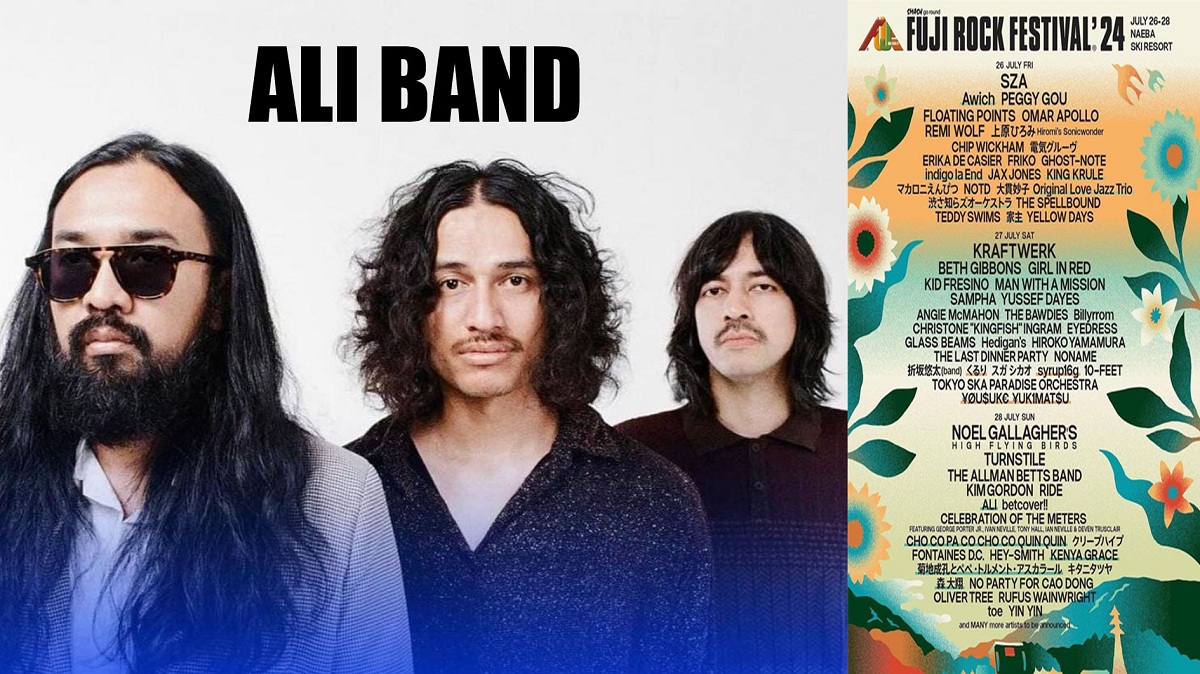 Gokil! Ali Band Bakal Manggung di Fuji Rock Festival 2024 Jepang Mewakili Indonesia, Simak Jadwalnya