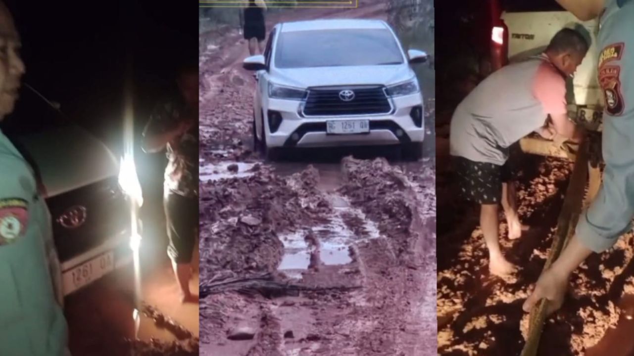 Hindari Jembatan Rusak di Musi Rawas, Ikuti Google Maps Pengendara Terjebak Jalan Berlumpur