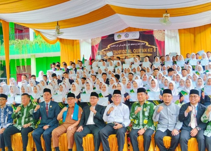 MAN 1 Lubuk Linggau Gelar Wisuda Tahfidz Alquran ke-8 Rumah Tahfidz Al-'Uluum, Diikuti 195 Pelajar