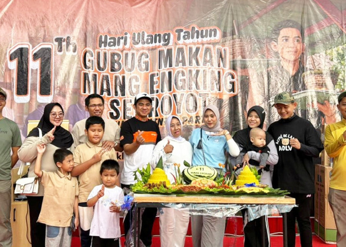 HUT ke-11 Gubug Makan Mang Engking Sebroyot Lubuk Linggau Sukses, Door Prize Ibadah Umroh dan Zumba Party