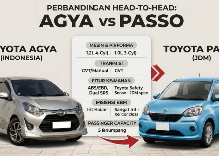 Toyota Passo vs Toyota Agya: Perbandingan Lengkap City Car Irit BBM, Mana Lebih Pantas di 2026?