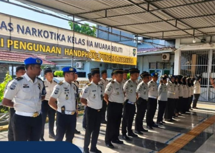 Kalapas Narkotika Muara Beliti Tegaskan Disiplin, Beri Arahan Tegas kepada Petugas
