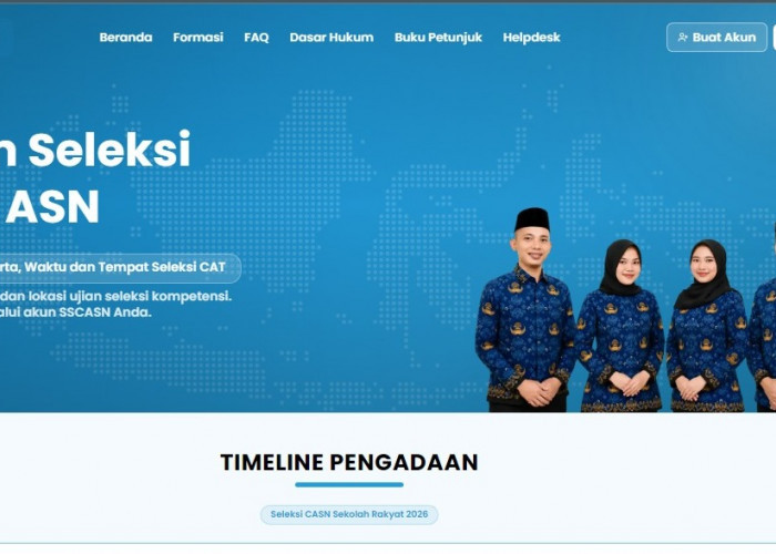 Link Pengumuman Peserta CAT PPPK Sekolah Rakyat 2026, Buruan Cek di Sini