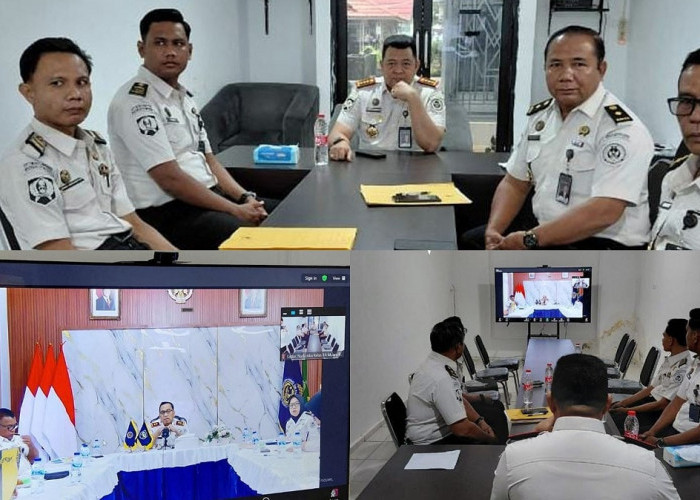 Lapas Narkotika Muara Beliti Ikuti Zoom Sosialisasi Standar Pengamanan dan Intelijen, Ini yang Ditegaskan