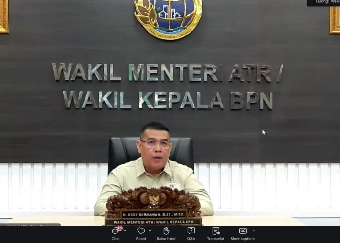 Wamen ATR/Waka BPN Apresiasi Peran Strategis MAPPI dalam Sistem Penilaian Nasional