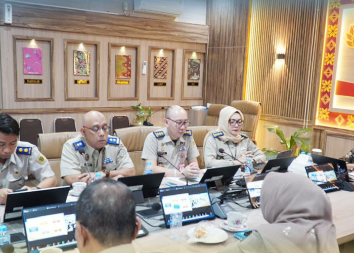 Kakanwil BPN Sumsel Hadiri Raker dan RDP Komisi II DPR RI via Zoom Meeting