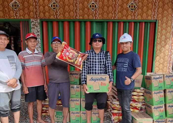 PT Sumatera Sawit Lestari Salurkan Bantuan Sembako kepada Warga Terdampak Banjir di Muratara