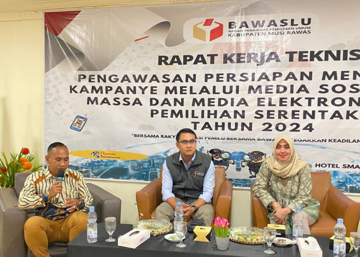 Jelang Pilkada 2024, Bawaslu Musi Rawas Sukses Gelar Rakernis Pengawasan Persiapan Menghadapi Kampanye