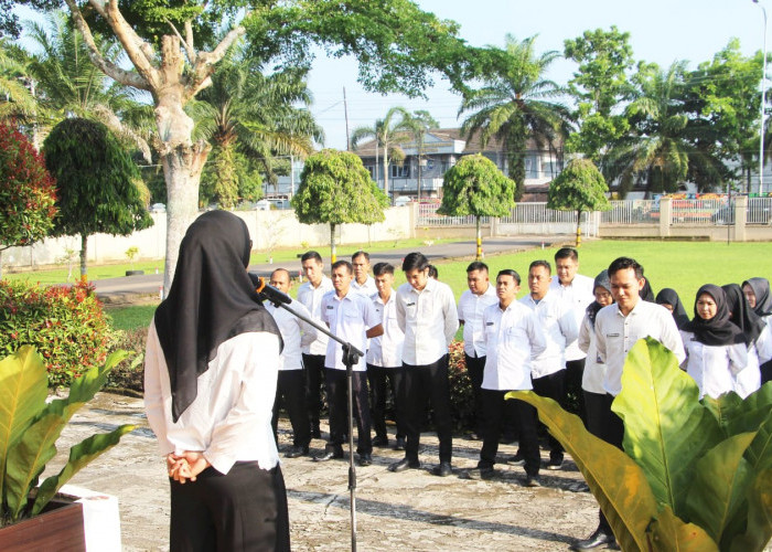 Apel Pagi Kantah Musi Rawas: Tekankan Keselamatan dan Peningkatan Kualitas Pelayanan Publik