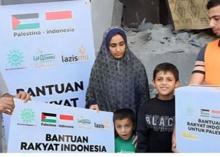 Bantuan Kemanusiaan Indonesia Akhirnya Sampai ke Warga di Gaza Melalui Gerbang Rafah, Mesir