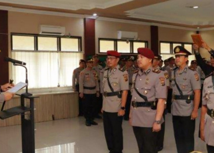 3 PJU Polres Lubuk Linggau Resmi Diganti, Ini Pesan Kapolres AKBP Bobby Kusumawardhana 