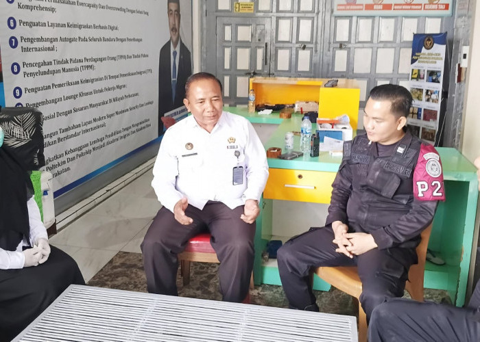 Perkuat Pengawasan Layanan Kunjungan, Plh KPLP Lapas Narkotika Muara Beliti Gelar Bintorwasdal